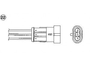 NGK 1887 lambda jutiklis 
 Variklis -> Variklio elektra
46408449, 7785973, 46408449, 7785973