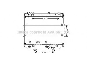 AVA QUALITY COOLING JEA2038 radiatorius, variklio aušinimas 
 Aušinimo sistema -> Radiatorius/alyvos aušintuvas -> Radiatorius/dalys
52079498