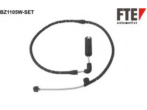 FTE BZ1105W-SET įspėjimo kontaktas, stabdžių trinkelių susidėvėjimas 
 Stabdžių sistema -> Susidėvėjimo indikatorius, stabdžių trinkelės
34 35 3 411 756