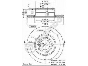 BRECO BV 8256 stabdžių diskas 
 Stabdžių sistema -> Diskinis stabdys -> Stabdžių diskas
34111163013, 34111163081, 34111164839