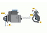 BOSCH 0 001 115 016 starteris 
 Elektros įranga -> Starterio sistema -> Starteris
07C 911 023, 07C 911 023