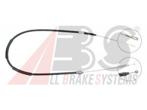 A.B.S. K10056 trosas, stovėjimo stabdys 
 Stabdžių sistema -> Valdymo svirtys/trosai
443.609.721A, 443.609.721A