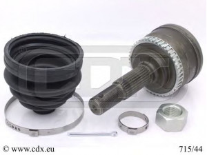 CDX 715/44 jungčių komplektas, kardaninis velenas 
 Ratų pavara -> Sujungimai/komplektas
392112F225