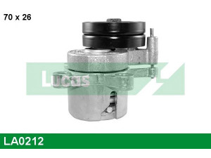 LUCAS ENGINE DRIVE LA0212 įtempiklio skriemulys, V formos rumbuotas diržas 
 Diržinė pavara -> V formos rumbuotas diržas/komplektas -> Įtempiklio skriemulys
6K0145299