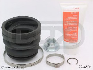 CDX 22-4506 gofruotoji membrana, kardaninis velenas 
 Ratų pavara -> Gofruotoji membrana