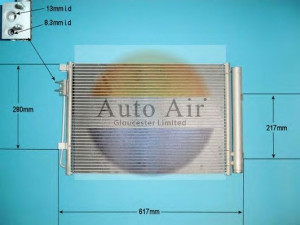 AUTO AIR GLOUCESTER 16-9634 kondensatorius, oro kondicionierius 
 Oro kondicionavimas -> Kondensatorius
976061R000, 976061R050, 976062V000
