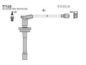 TESLA T712S uždegimo laido komplektas 
 Kibirkšties / kaitinamasis uždegimas -> Uždegimo laidai/jungtys