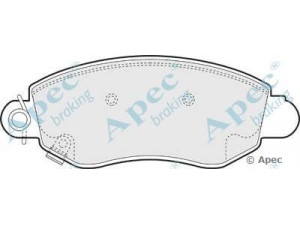 APEC braking PAD1167 stabdžių trinkelių rinkinys, diskinis stabdys 
 Techninės priežiūros dalys -> Papildomas remontas
1135167, 1318139, 4077636, YC152K021AC