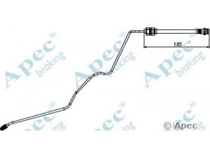 APEC braking HOS3922 stabdžių žarnelė 
 Stabdžių sistema -> Stabdžių žarnelės
1460253, 6G912282BF