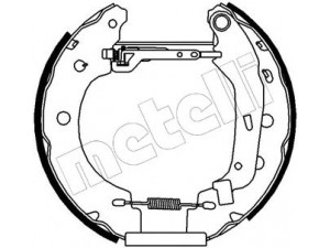 METELLI 51-0097 stabdžių trinkelių komplektas 
 Techninės priežiūros dalys -> Papildomas remontas
77 01 207 640