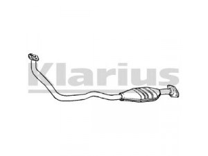 KLARIUS 322343 katalizatoriaus keitiklis 
 Išmetimo sistema -> Katalizatoriaus keitiklis
858059, 91147823, R1120052, 858059