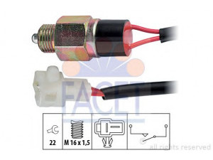 FACET 7.6220 jungiklis, atbulinės eigos žibintas 
 Elektros įranga -> Šviesų jungikliai/relės/valdymas -> Šviesų jungiklis/svirtis
84210-97201-000