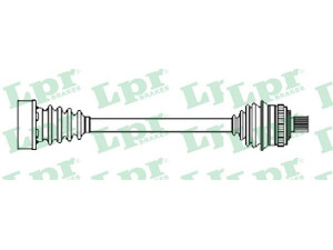 LPR DS52616 kardaninis velenas 
 Ratų pavara -> Kardaninis velenas
4Z501203A