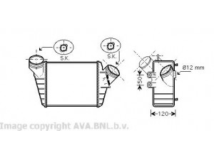 AVA QUALITY COOLING VW4219 tarpinis suslėgto oro aušintuvas, kompresorius 
 Variklis -> Oro tiekimas -> Įkrovos agregatas (turbo/superįkrova) -> Tarpinis suslėgto oro aušintuvas
1C0145803D, 1C0145803G