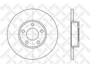 STELLOX 6020-4742-SX stabdžių diskas 
 Stabdžių sistema -> Diskinis stabdys -> Stabdžių diskas
230263, 4A0615301B, 4AO615301B