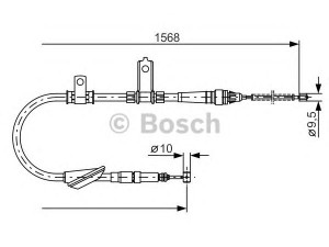 BOSCH 1 987 477 790 trosas, stovėjimo stabdys 
 Stabdžių sistema -> Valdymo svirtys/trosai
SPB 1013 00, SPB 1013 00, SPB101301