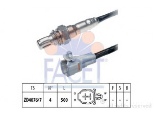 FACET 10.8090 lambda jutiklis 
 Variklis -> Variklio elektra
18213-65J10-000, 18213-65J12-000