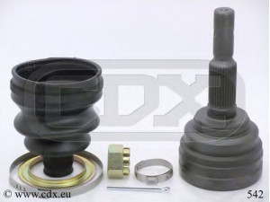 CDX 542 jungčių komplektas, kardaninis velenas 
 Ratų pavara -> Sujungimai/komplektas