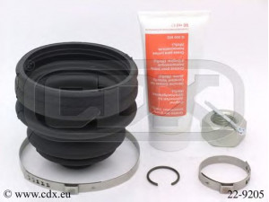 CDX 22-9205 gofruotoji membrana, kardaninis velenas 
 Ratų pavara -> Gofruotoji membrana