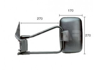 ALKAR 9201962 išorinis veidrodėlis 
 Kėbulas -> Keleivių kabina -> Veidrodėlis
A000-811-48-30, A001-811-05-33