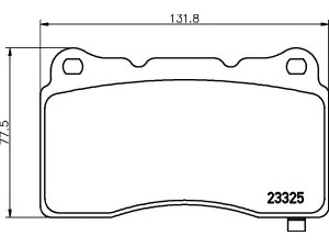 HELLA PAGID 8DB 355 014-451 stabdžių trinkelių rinkinys, diskinis stabdys 
 Techninės priežiūros dalys -> Papildomas remontas
22866931, 89047725
