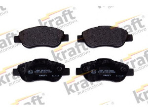 KRAFT AUTOMOTIVE 6003280 stabdžių trinkelių rinkinys, diskinis stabdys 
 Techninės priežiūros dalys -> Papildomas remontas
0077362479, 77362689, 77362691