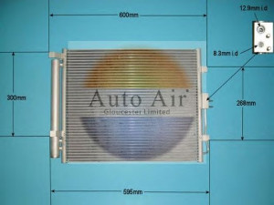 AUTO AIR GLOUCESTER 16-9803 kondensatorius, oro kondicionierius 
 Oro kondicionavimas -> Kondensatorius
976062K000