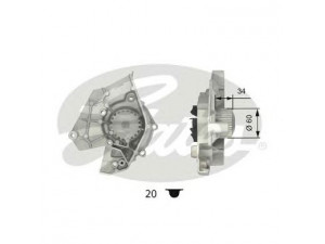 GATES WP0051 vandens siurblys
1201.55, 1201.C5, 1201.C6, 1201.E0