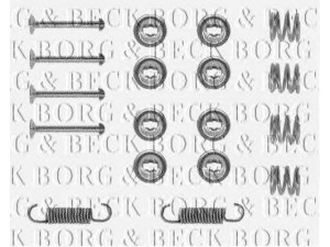 BORG & BECK BBK6044 priedų komplektas, diskinių stabdžių trinkelės 
 Stabdžių sistema -> Diskinis stabdys -> Stabdžių dalys/priedai