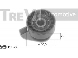 TREVI AUTOMOTIVE KD1477 paskirstymo diržo komplektas 
 Techninės priežiūros dalys -> Papildomas remontas