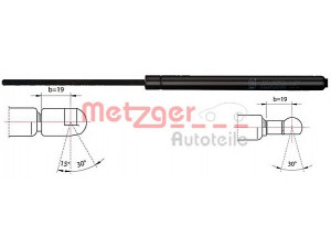 METZGER 2110356 dujinė spyruoklė, bagažinė 
 Priedai -> Bagažinė/pakrovimo skyrius
4855094, 5117015, 5360839