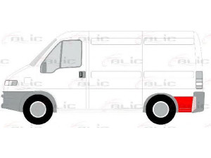 BLIC 6508-01-2092601P sparnas 
 Kėbulas -> Kėbulo dalys/ sparnas/buferis -> Sparnas/montavimo dalys