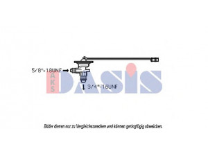 AKS DASIS 840007N išsiplėtimo vožtuvas, oro kondicionavimas
27624H7300, 27624H7500