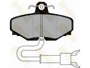 Brake ENGINEERING PA527 stabdžių trinkelių rinkinys, diskinis stabdys 
 Techninės priežiūros dalys -> Papildomas remontas
JLM1282, JLM1282