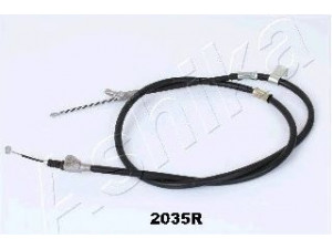 ASHIKA 131-02-2035R trosas, stovėjimo stabdys 
 Stabdžių sistema -> Valdymo svirtys/trosai
4642028440, 4642028441