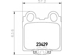 HELLA 8DB 355 011-591 stabdžių trinkelių rinkinys, diskinis stabdys 
 Techninės priežiūros dalys -> Papildomas remontas
0446630151, 0446630160, 0446651010