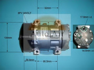 AUTO AIR GLOUCESTER 14-8044P kompresorius, oro kondicionierius 
 Oro kondicionavimas -> Kompresorius/dalys
11104251, 20538307, 21184142, 8113628