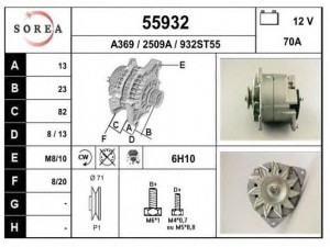 EAI 55932 kintamosios srovės generatorius