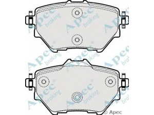 APEC braking PAD1974 stabdžių trinkelių rinkinys, diskinis stabdys 
 Techninės priežiūros dalys -> Papildomas remontas
1609000680, 1609000680