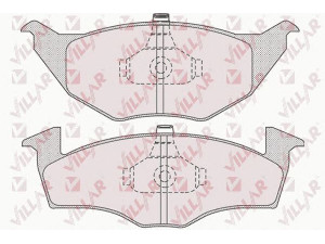 VILLAR 626.0776 stabdžių trinkelių rinkinys, diskinis stabdys 
 Techninės priežiūros dalys -> Papildomas remontas
6E0698151, 6EO698151