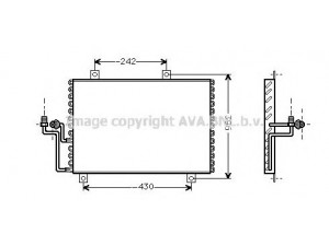 AVA QUALITY COOLING AL5062 kondensatorius, oro kondicionierius 
 Oro kondicionavimas -> Kondensatorius
60810250, 60811595, 7773819, 60810250