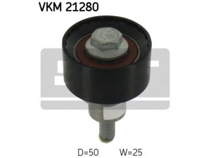 SKF VKM 21280 kreipiantysis skriemulys, paskirstymo diržas 
 Diržinė pavara -> Paskirstymo diržas/komplektas -> Laisvasis/kreipiamasis skriemulys
04E 109 244 B