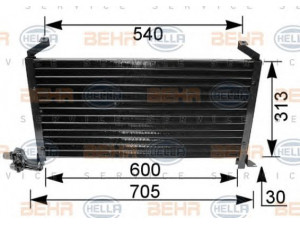 HELLA 8FC 351 035-501 kondensatorius, oro kondicionierius 
 Oro kondicionavimas -> Kondensatorius
40 70 918, 43 82 396, 94 01 951
