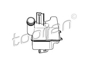 TOPRAN 700 470 išsiplėtimo bakelis, aušinimo skystis 
 Aušinimo sistema -> Radiatorius/alyvos aušintuvas -> Išsiplėtimo bakelis, variklio aušinimo skystis
7701 206 596, 8200 447 047