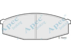 APEC braking PAD375 stabdžių trinkelių rinkinys, diskinis stabdys 
 Techninės priežiūros dalys -> Papildomas remontas
41060C7125, 41060C7126, 41060C7190