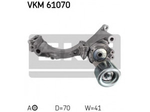 SKF VKM 61070 įtempiklio skriemulys, V formos rumbuotas diržas 
 Diržinė pavara -> V formos rumbuotas diržas/komplektas -> Įtempiklio skriemulys
16620-51011