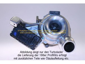 SCHLÜTTER TURBOLADER 166-00920 kompresorius, įkrovimo sistema 
 Išmetimo sistema -> Turbokompresorius