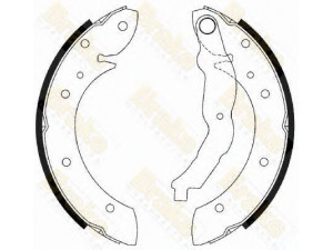 Brake ENGINEERING SH2433 stabdžių trinkelių komplektas 
 Techninės priežiūros dalys -> Papildomas remontas
31211160504, 34211160504, 34219067127