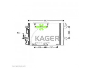 KAGER 94-5273 kondensatorius, oro kondicionierius 
 Oro kondicionavimas -> Kondensatorius
1850097, 93178959