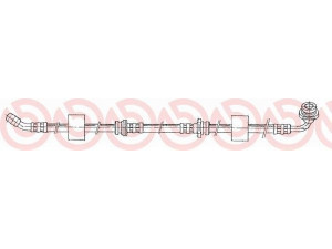 BREMBO T 79 009 stabdžių žarnelė 
 Stabdžių sistema -> Stabdžių žarnelės
5155060A30, 5155060A31, 5155085C00